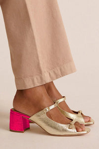 RUBY | Block Toe Heeled Sandals