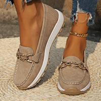 Chloe - Orthopedic Flat Buckle Loafers