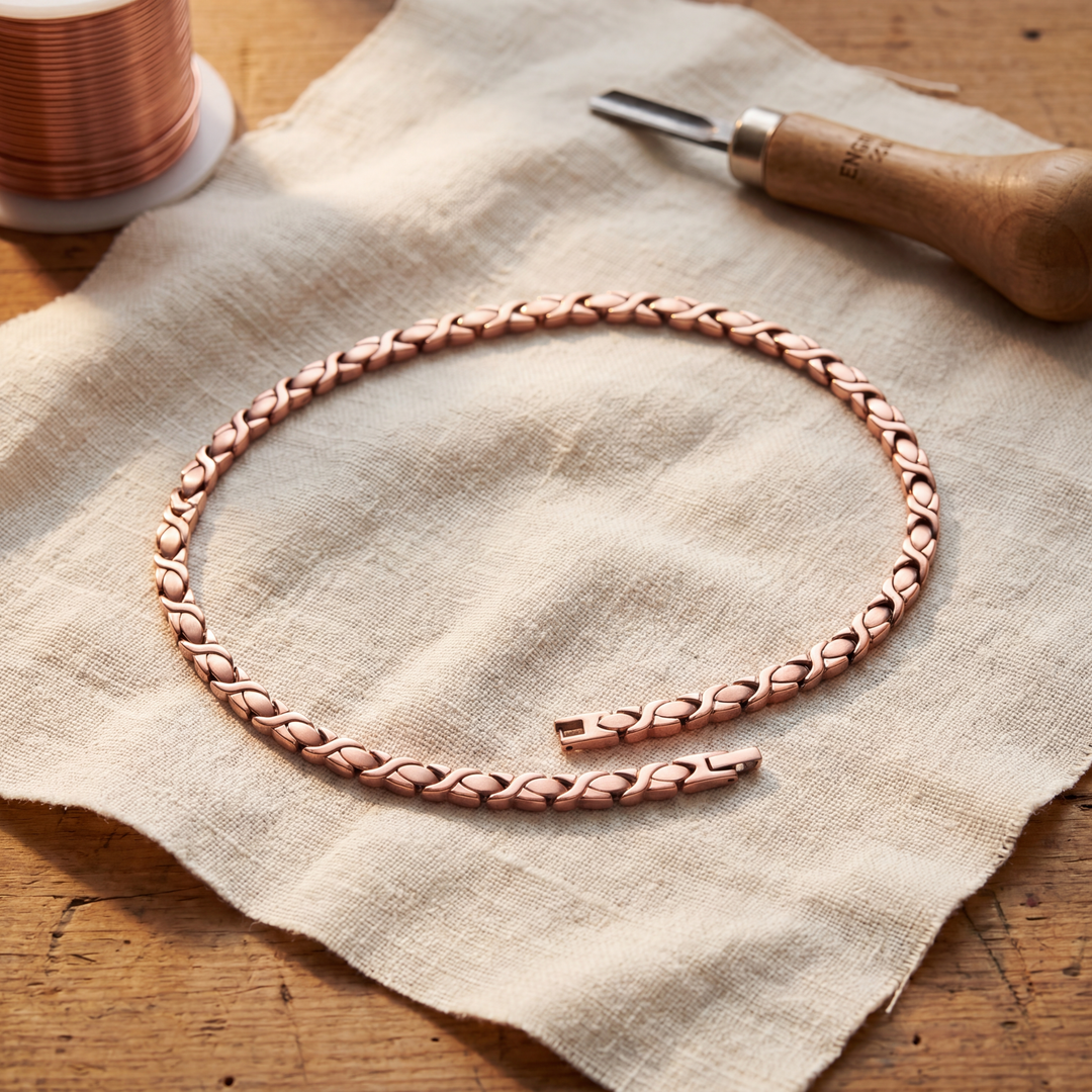 Amelia's Cedar Copper Necklace