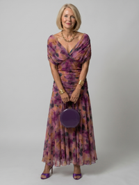 Calen™ Off Shoulder Flow Midi Dress