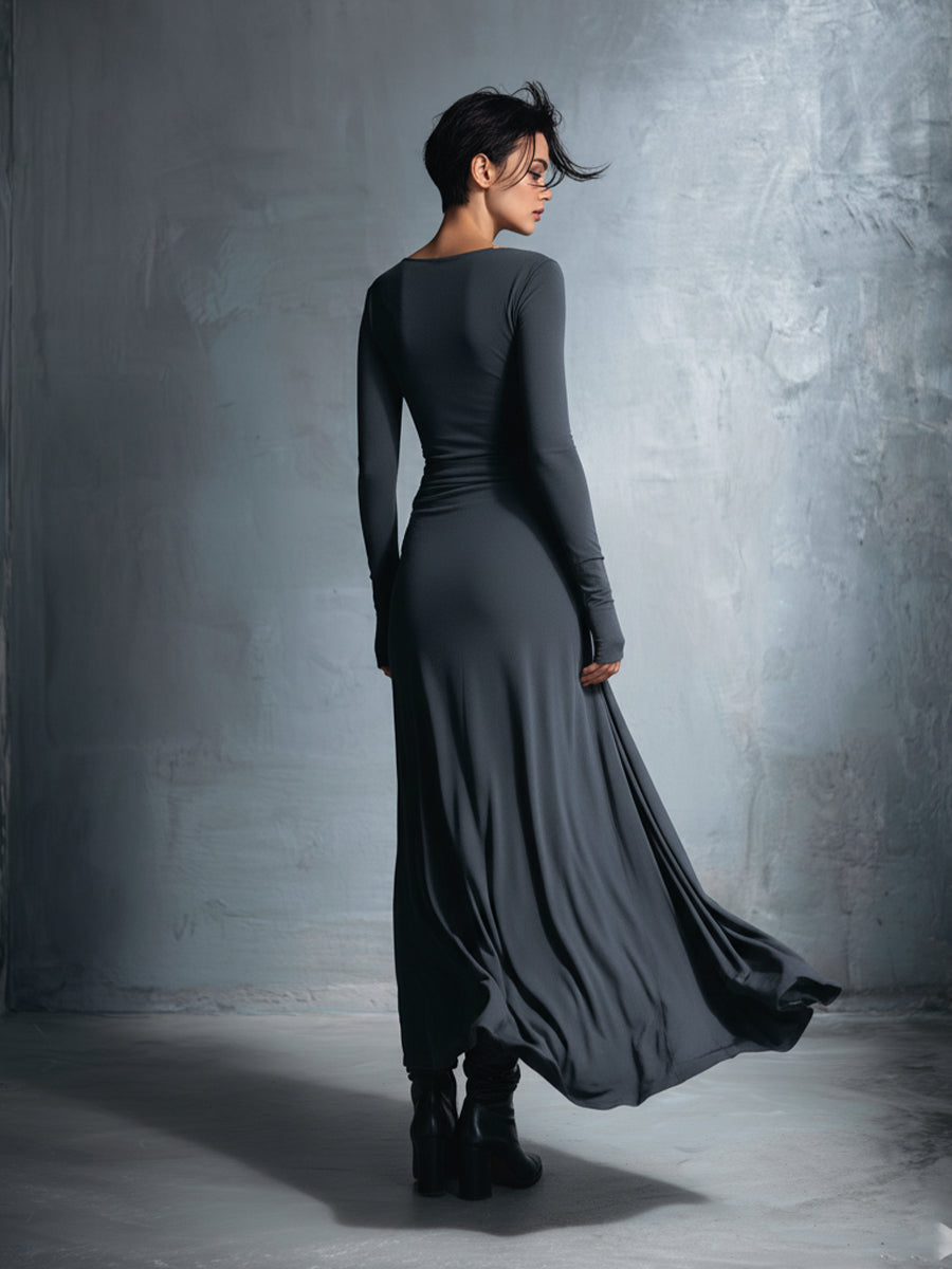 Naomie | Maxi Dress with Side Bow