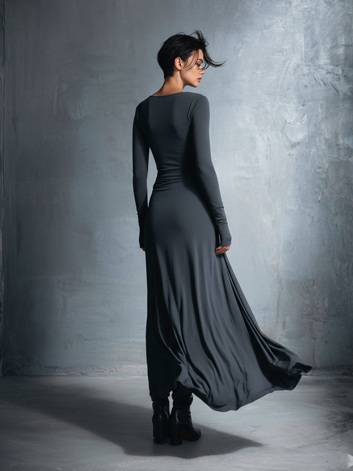 Naomie | Maxi Dress with Side Bow