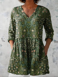 Cecelia | Long Blouse with V-Neck