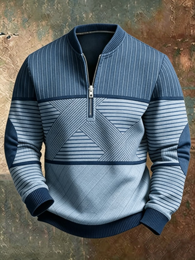 Viktor | Stylish Men's Half-Zip Sweater