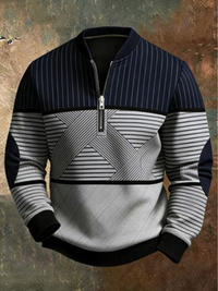 Viktor | Stylish Men's Half-Zip Sweater