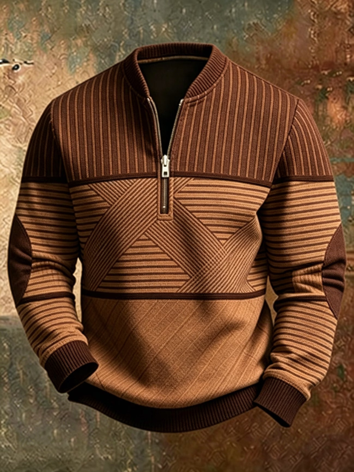 Viktor | Stylish Men's Half-Zip Sweater
