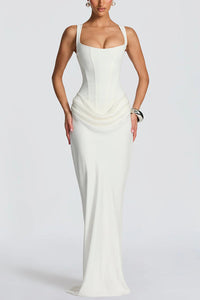 Éléonore | Square Neck Maxi Dress