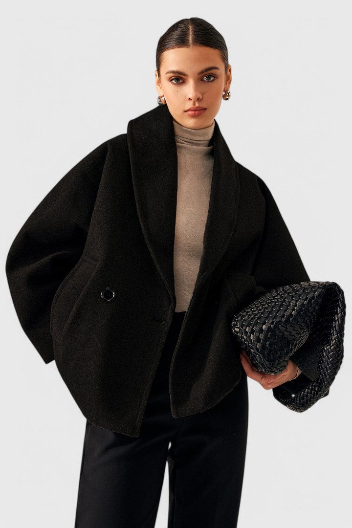 Penelope | Relaxed Oversized Shawl-Collar Coat