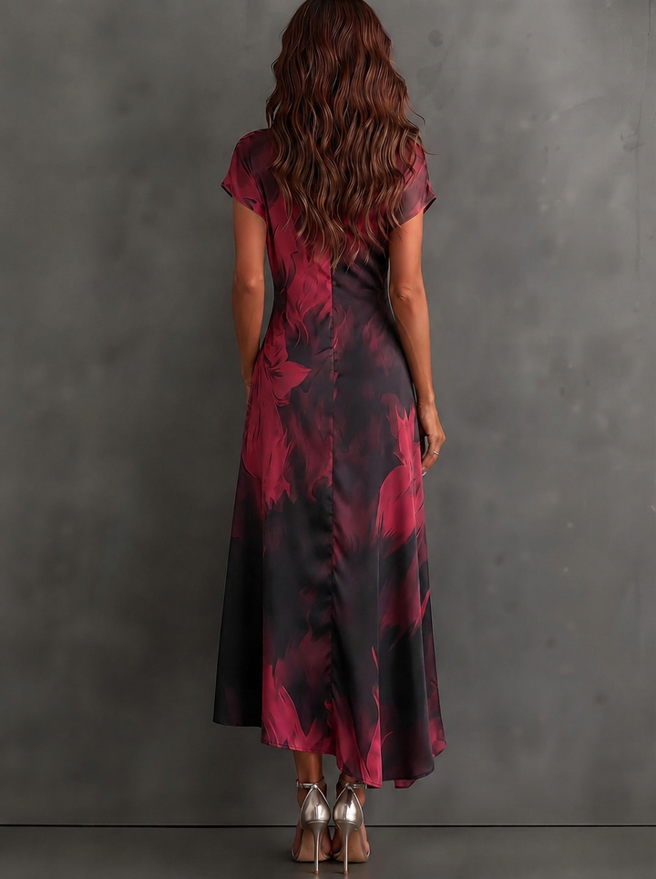 Andréa – Long Wrap Dress