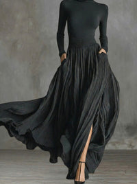 Rachel | High-Waisted Maxi Dress