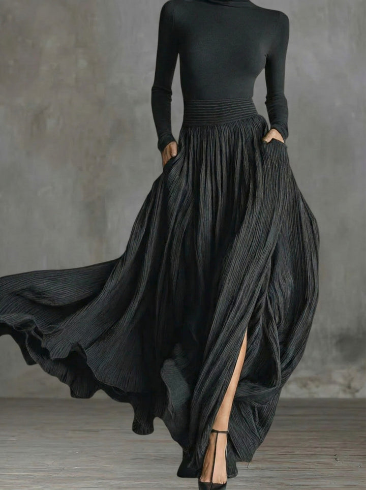Rachel | High-Waisted Maxi Dress