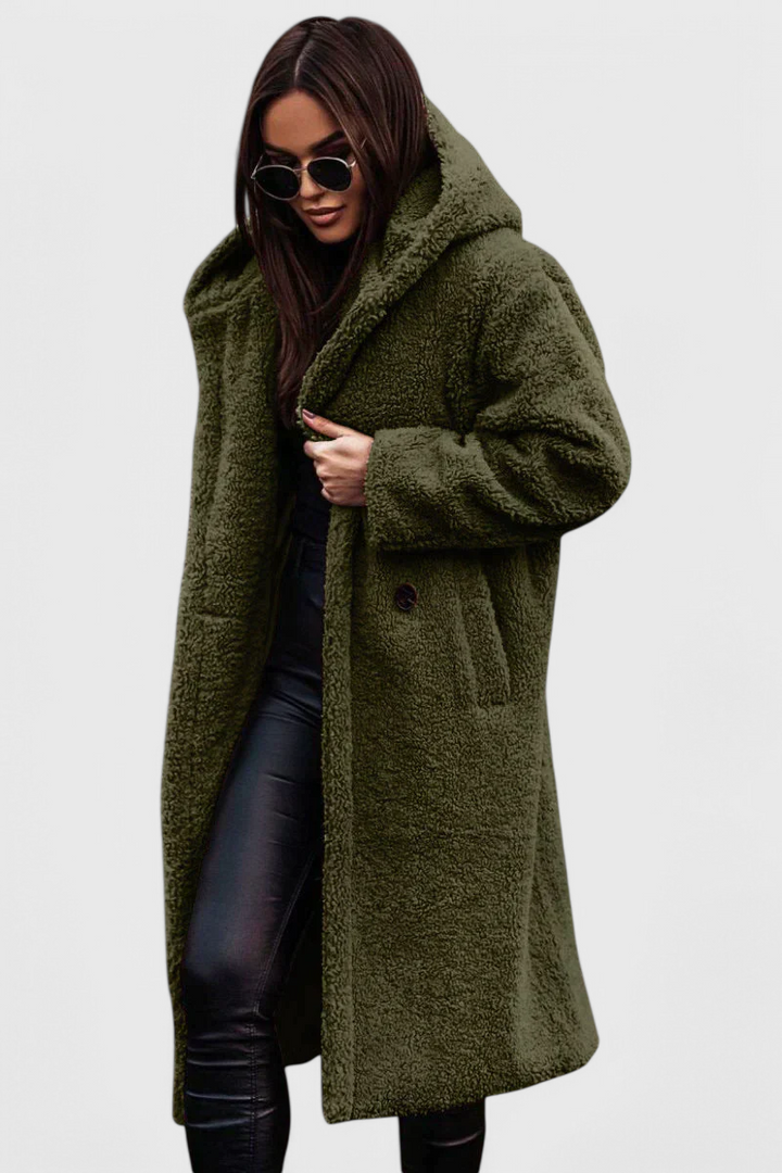 Brielle | Relaxed Longline Hooded Coat