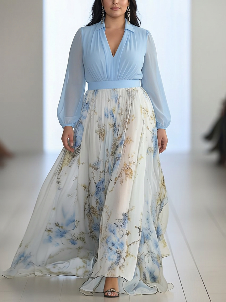 Harper | Beautiful Maxi Dress with Floral Print