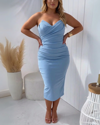 Juno | Flattering Draped Dress