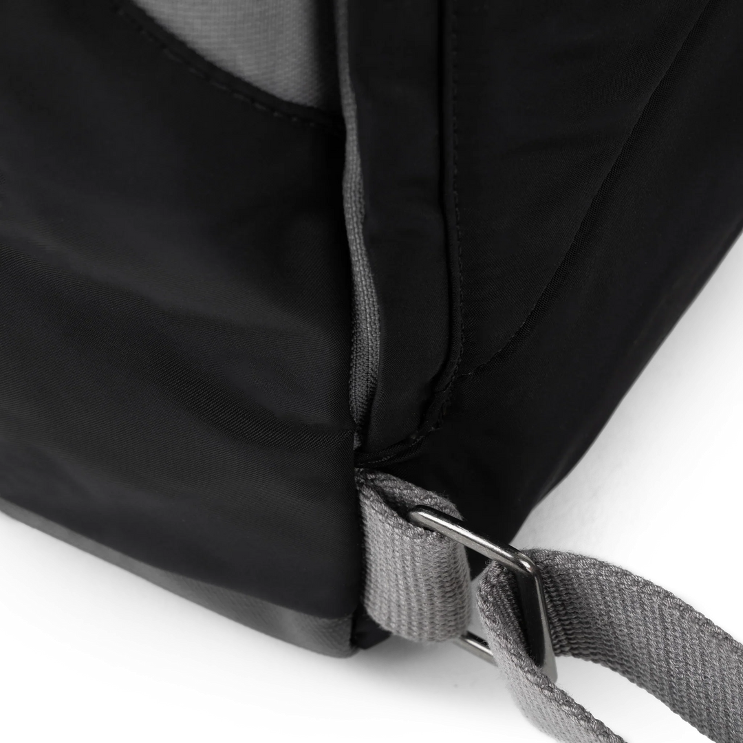 Canfield Roll Top Backpack in Black
