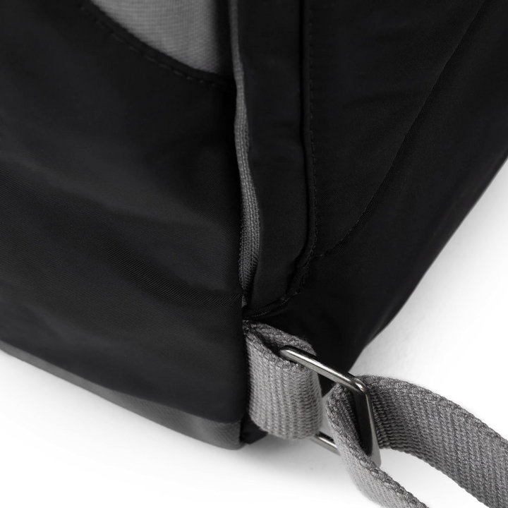 Canfield Roll Top Backpack in Black