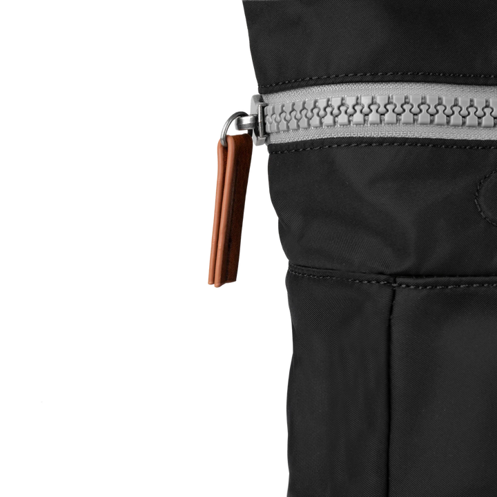 Canfield Roll Top Backpack in Black