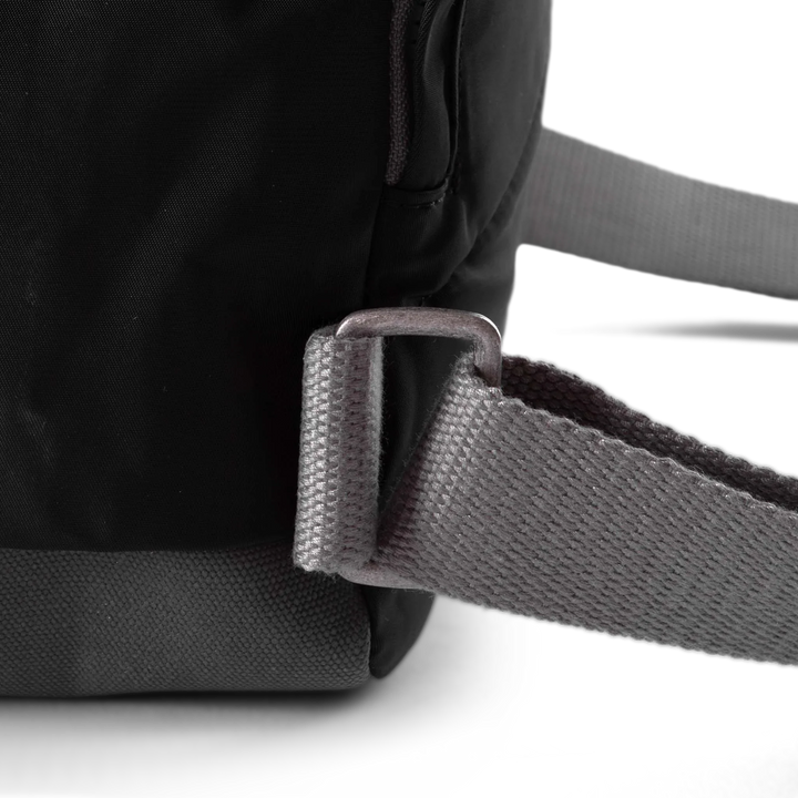 Canfield Roll Top Backpack in Black