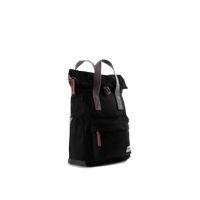 Canfield Roll Top Backpack in Black