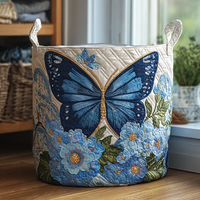Merryn™ | Serene Flutter Quilted Laundry Basket
