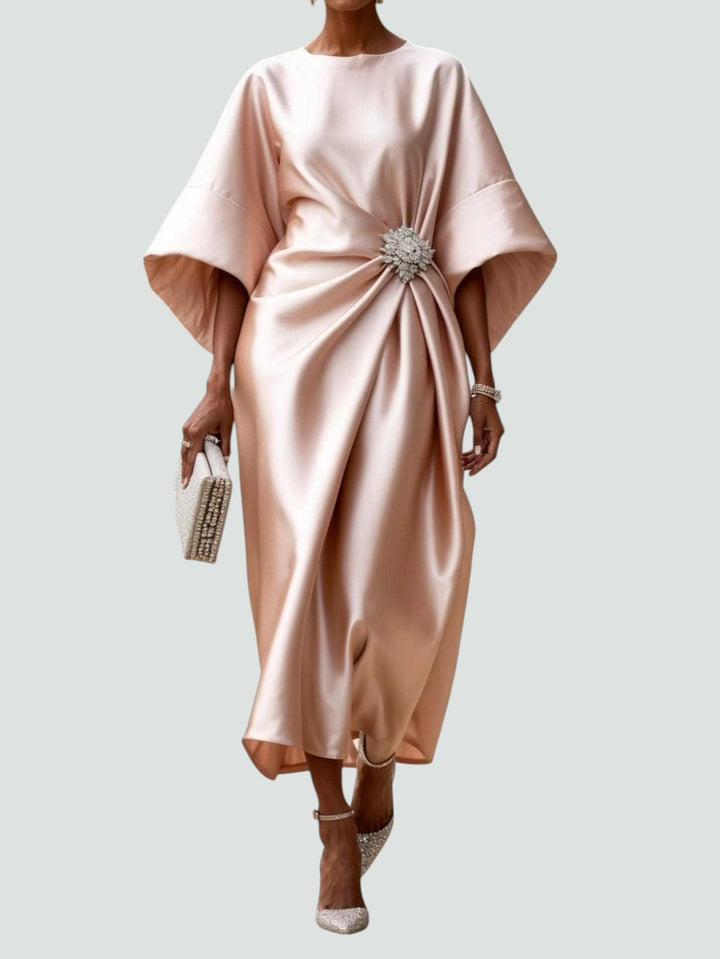 Elegant Flowing Evening Maxi Dress