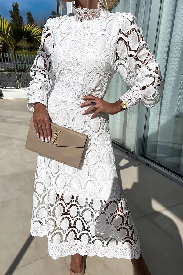 Elegant Romantic Lace Dress