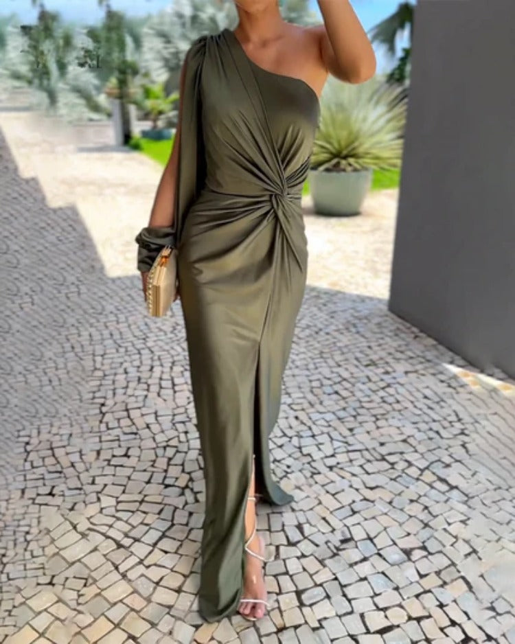 Elegant Tailored A-Line Dress