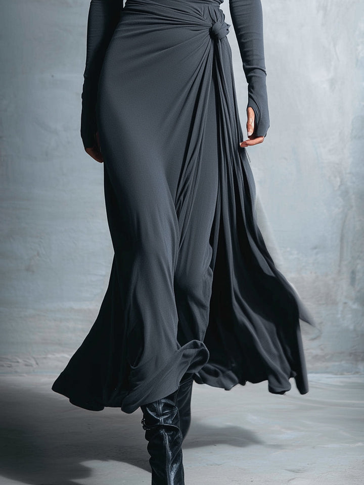 Naomie | Maxi Dress with Side Bow