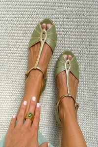 OPAL | Block Heel Peep Toe Shoes