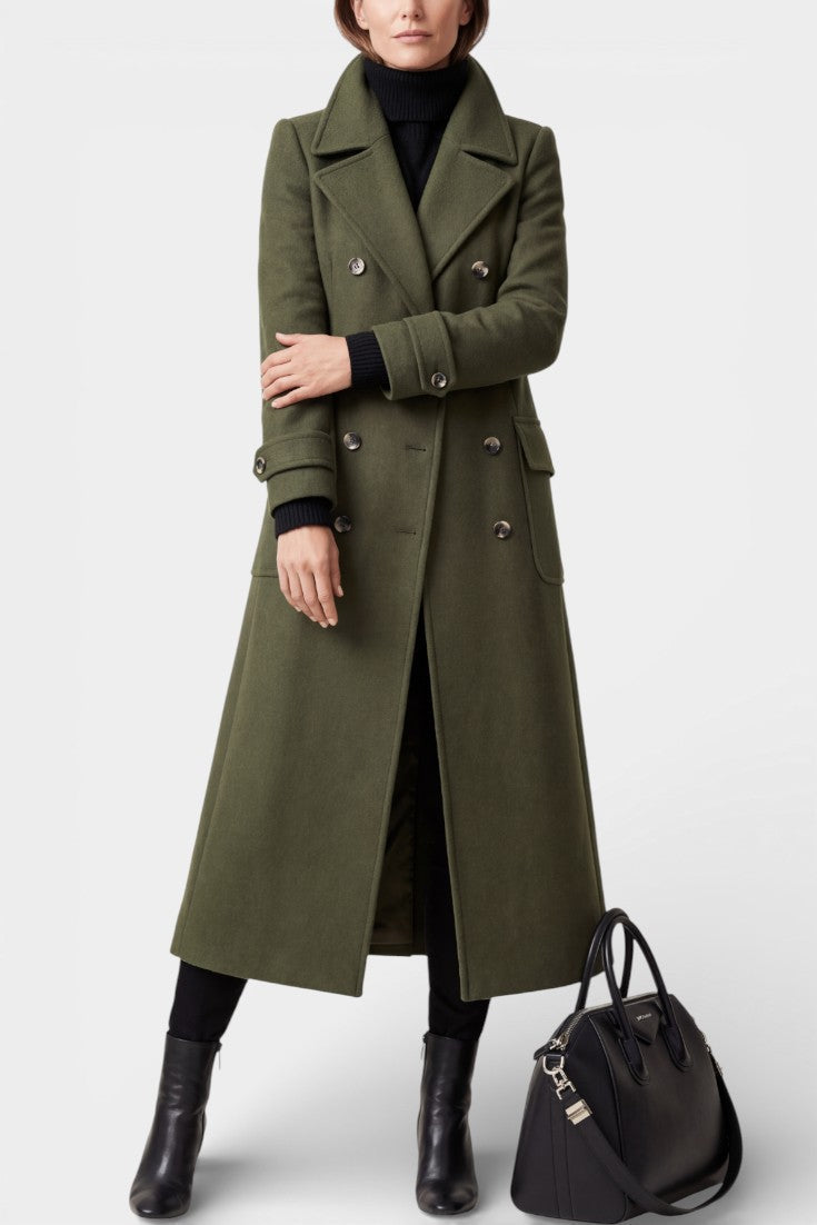 Rosabel | Tailored Double-Breasted Long Coat