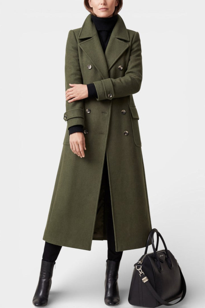 Rosabel | Tailored Double-Breasted Long Coat