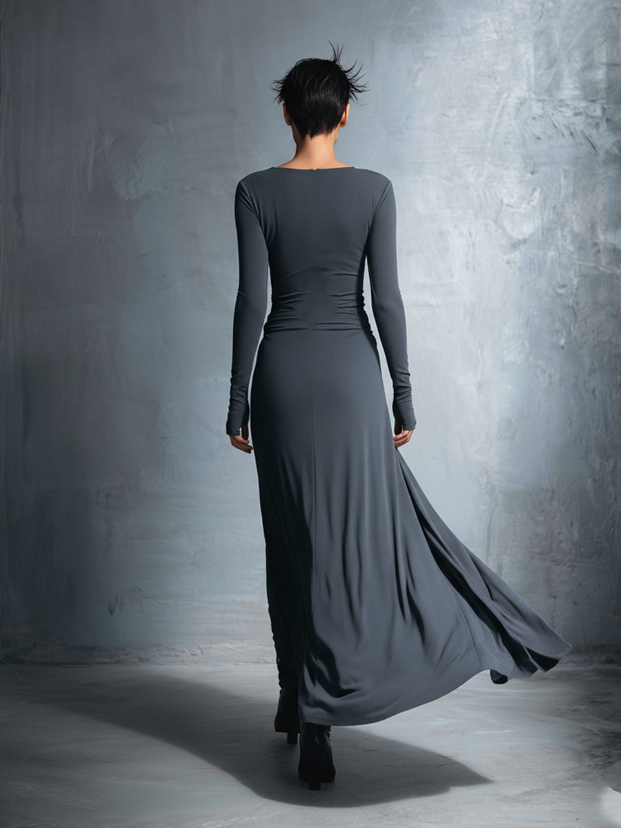 Naomie | Maxi Dress with Side Bow