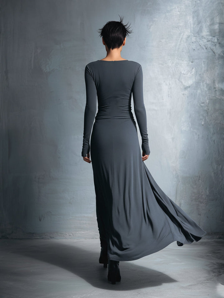 Naomie | Maxi Dress with Side Bow