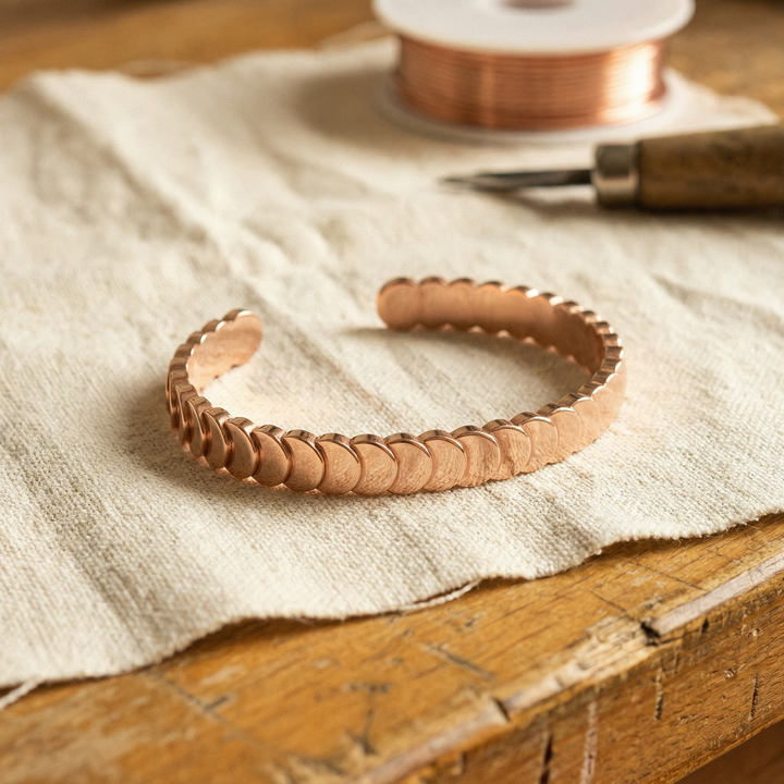 Amelia's Tide Copper Bracelet