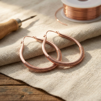 Amelia's Creek Copper Earrings