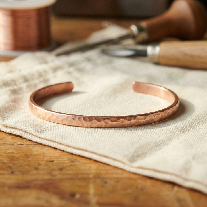 Amelia's Sand Copper Anklet