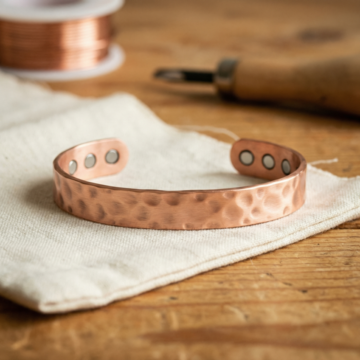 Amelia's Lodestone Copper Bracelet