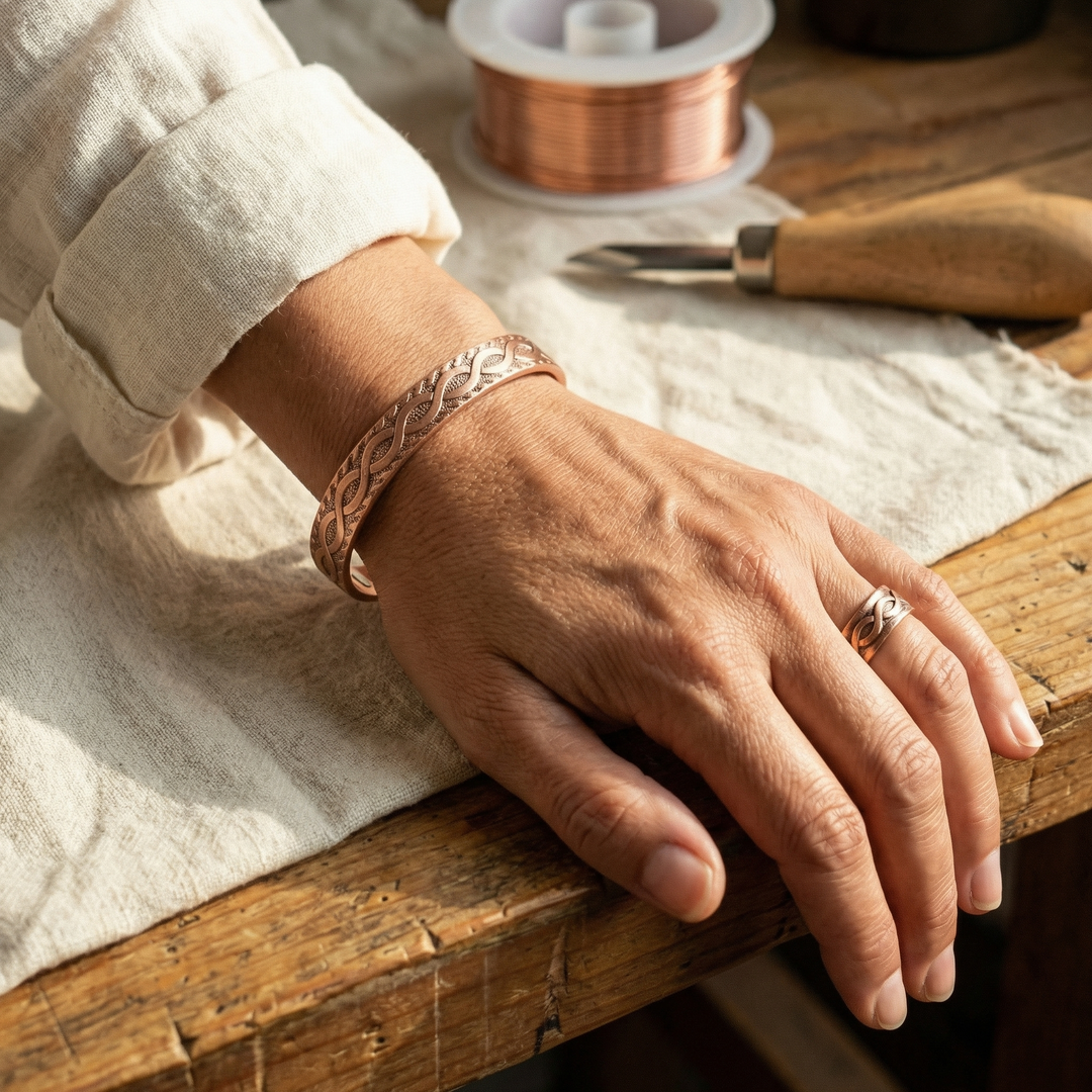 Amelia's Knot Copper Set