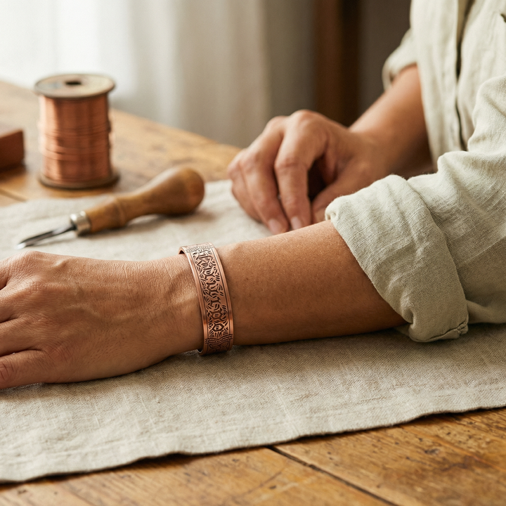 Amelia's Drift Copper Bracelet