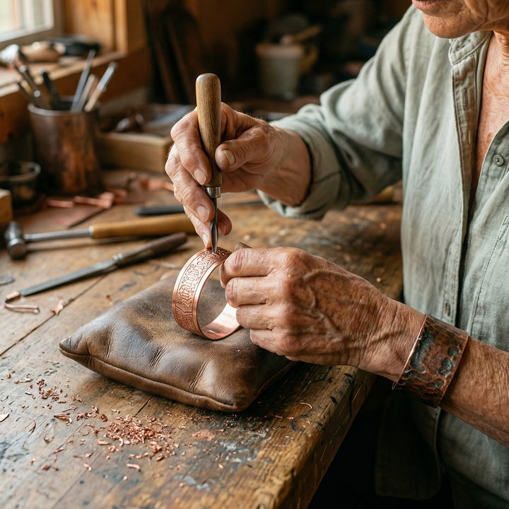 Amelia's Drift Copper Bracelet
