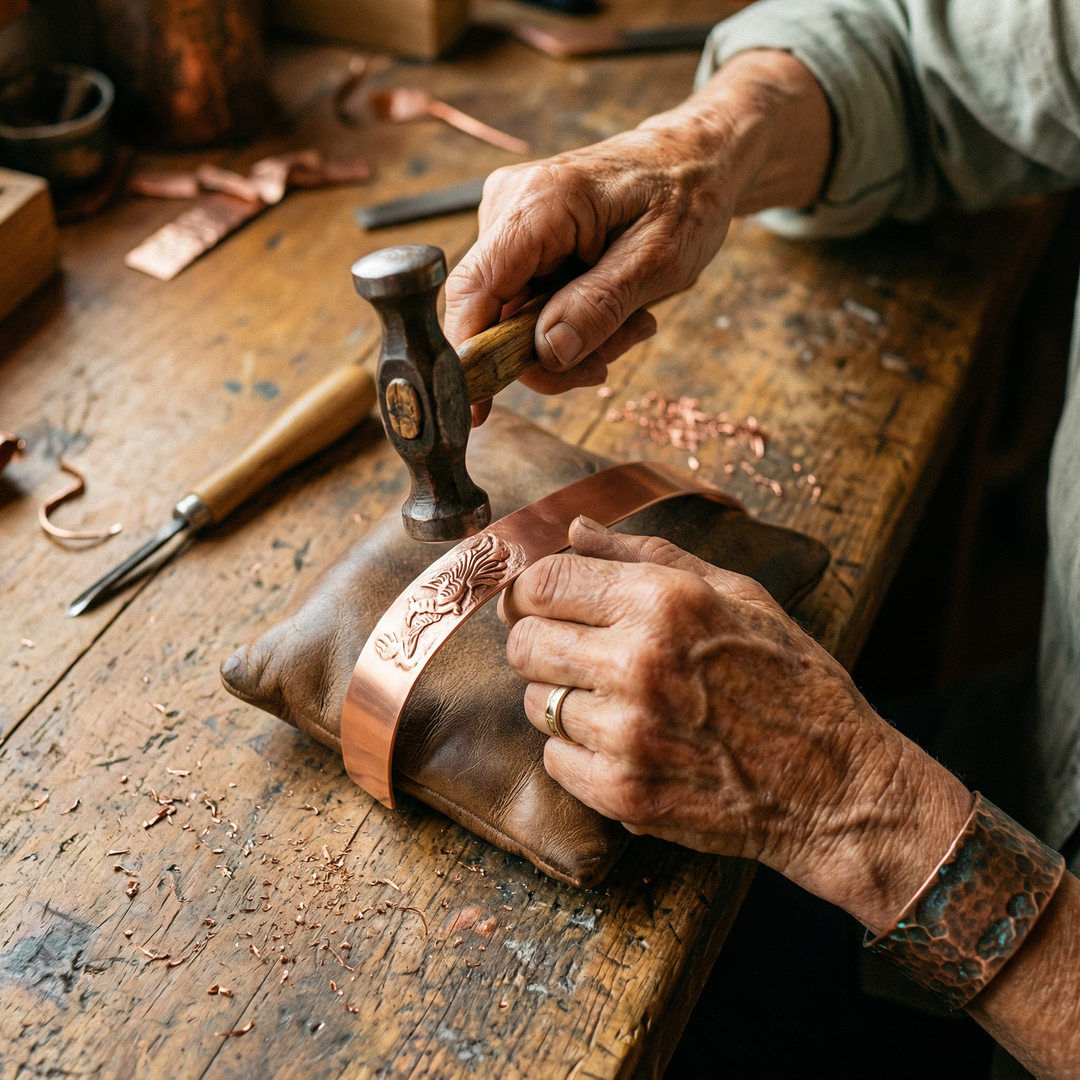 Amelia's Loam Copper Bracelet