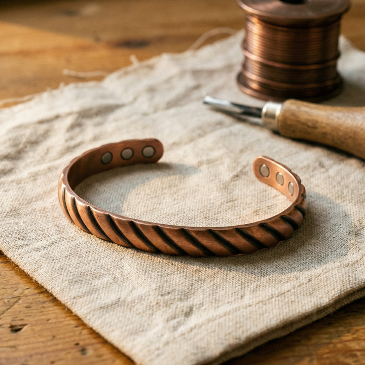 Amelia's Thorn Copper Bracelet