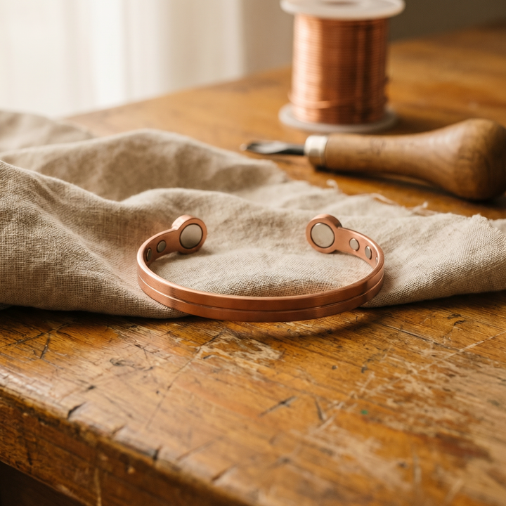 Amelia's Wick Copper Bracelet
