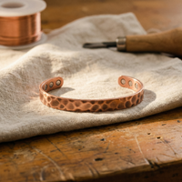 Amelia's Furrow Copper Bracelet