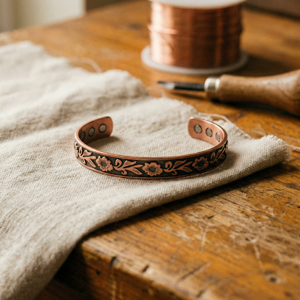 Amelia's Vine Copper Bracelet