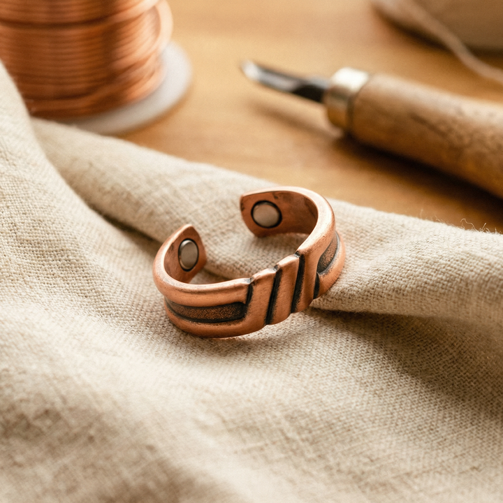 Amelia's Peat Copper Ring