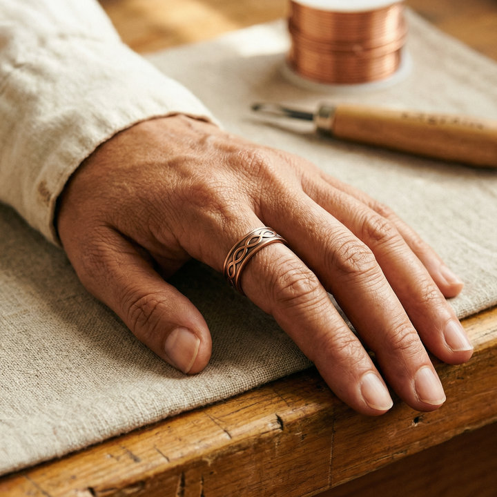 Amelia's Char Copper Ring