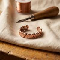 Amelia's Knap Copper Ring