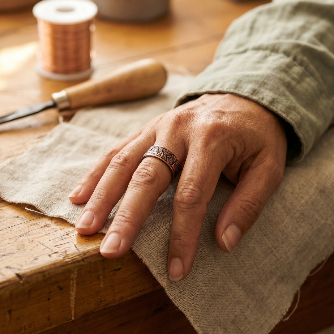 Amelia's Bole Copper Ring
