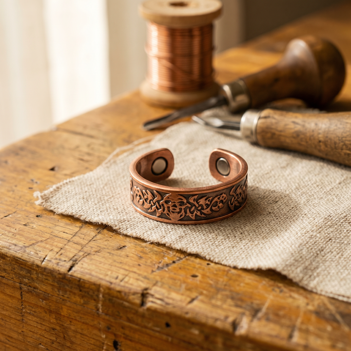Amelia's Clag Copper Ring